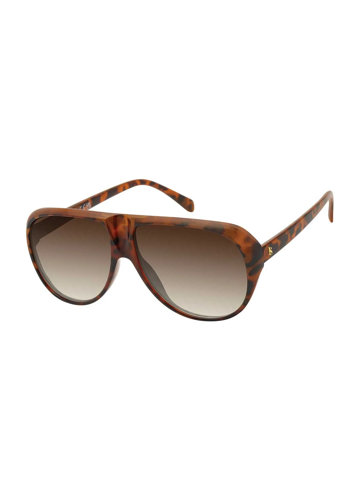 Stylish Aviator Sunglasses in Tortoise