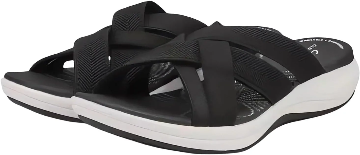 Summer Sandals for Women 2025 Arch Support Orthopedic Sandals Wide Width Shoes Comfortable Breathable Walking Slippers