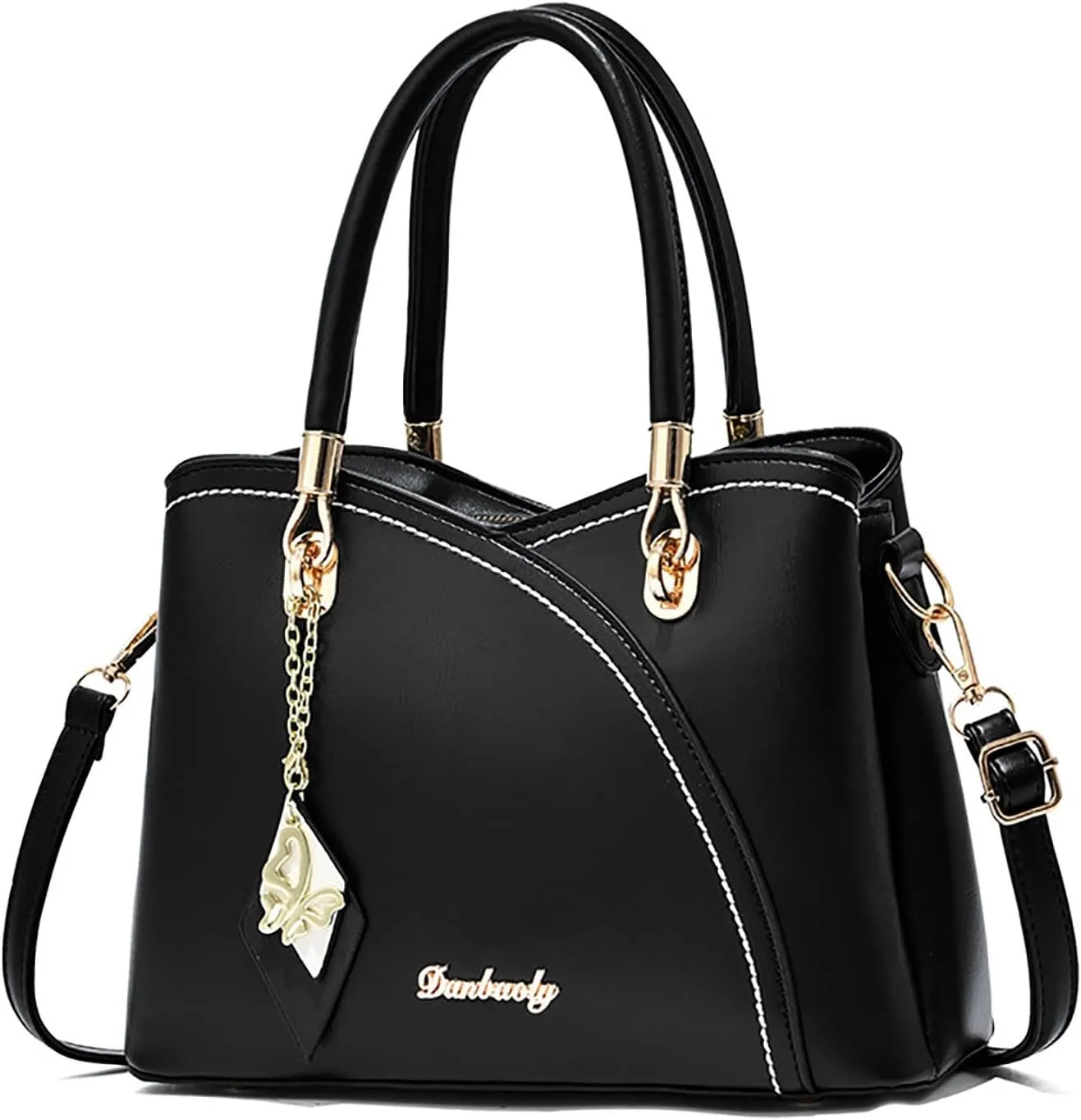 Top Handle Purses for Women Cute Hobo Tote Handbags Clutch Purses with Zipper Closure Lightweight Carry on Bag