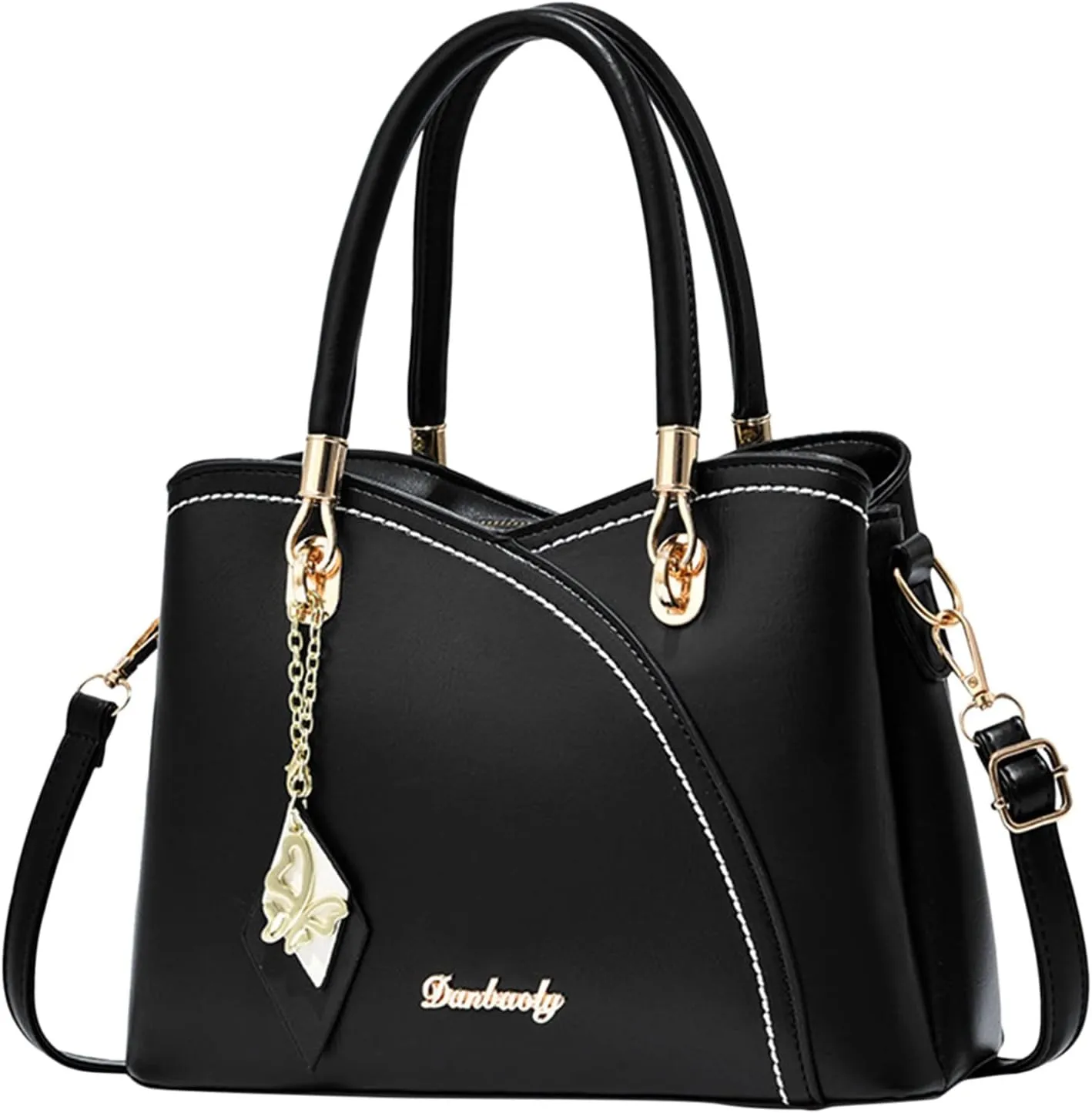 Top Handle Purses for Women Cute Hobo Tote Handbags Clutch Purses with Zipper Closure Lightweight Carry on Bag