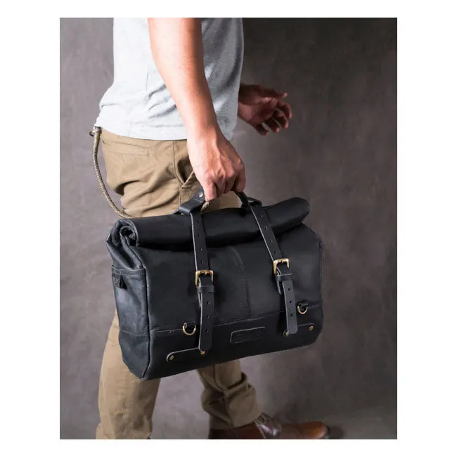 TRIP MACHINE OUTLAW SADDLE BAG - BLACK