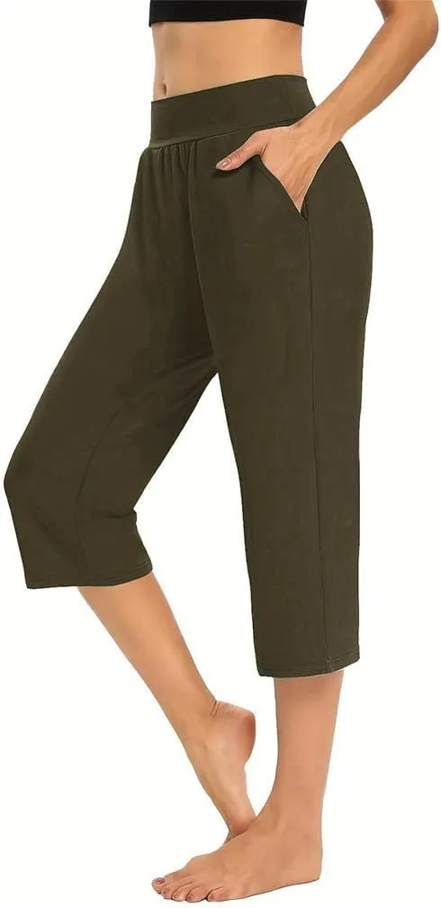 Trousers Pants for Women Summer Fall Loose Fit Workout Athletic High Cut Trousers Pants Sweatpants Women 2025