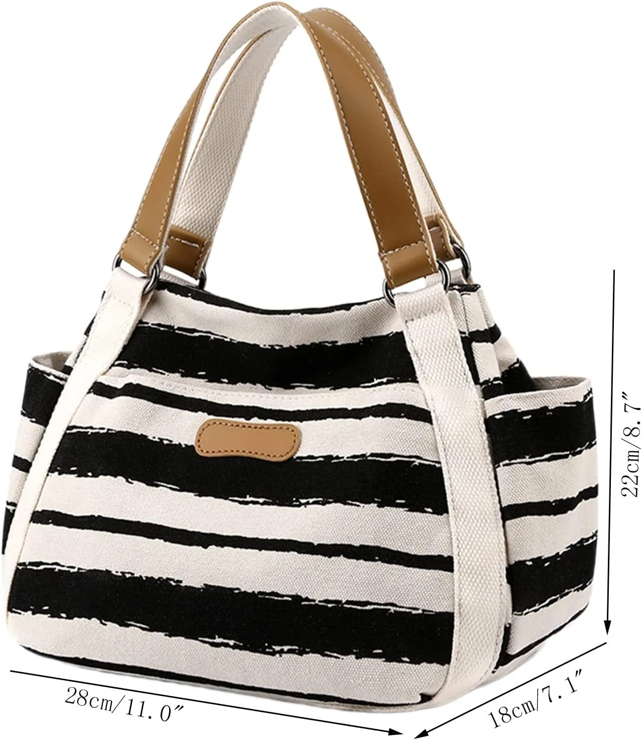 Vintage Handbag Women Bag Fashion Handbag Travel Bag Lightweight Large Capacity