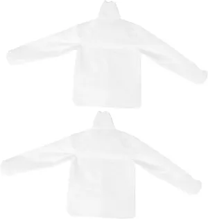 VOSAREA Polyester Drying Bag 2 Pack Quick Drying Garment Bag for Travel for Clothes Versatile for down Coats