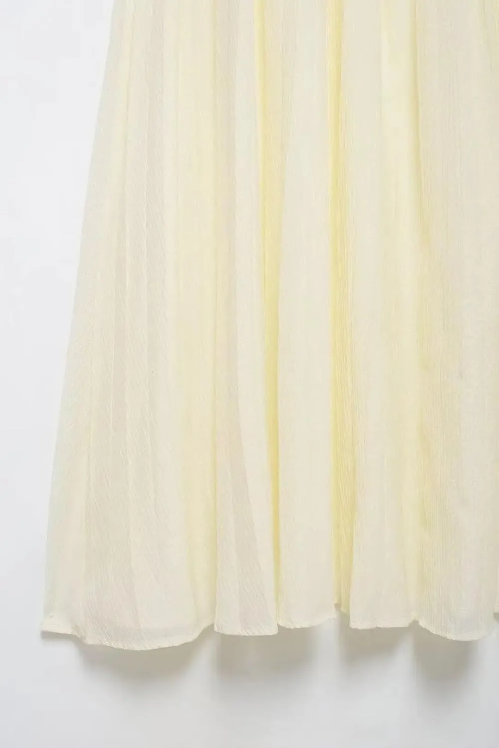 Women Combined Pleated Knit Skirt Elasticated Waistband High Waist Midi Skirt Casual Female