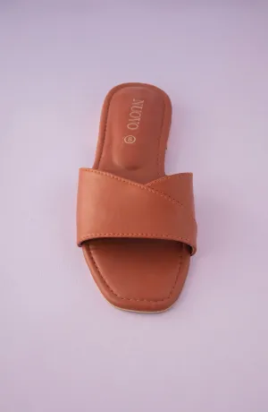 Women Slippers -  BROWN (ORFS-22-001 BROWN)