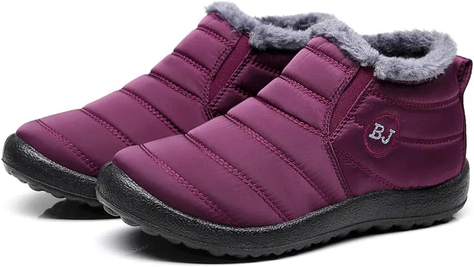Women Snow Boots Waterproof Tall Slip on Winter Boots for Women Waterproof Snow Non Slip Snow Boots Womens Tall Womens Hunting Boots Waterproof Insulated Botas De Invierno Para Mujer Elegantes Largas