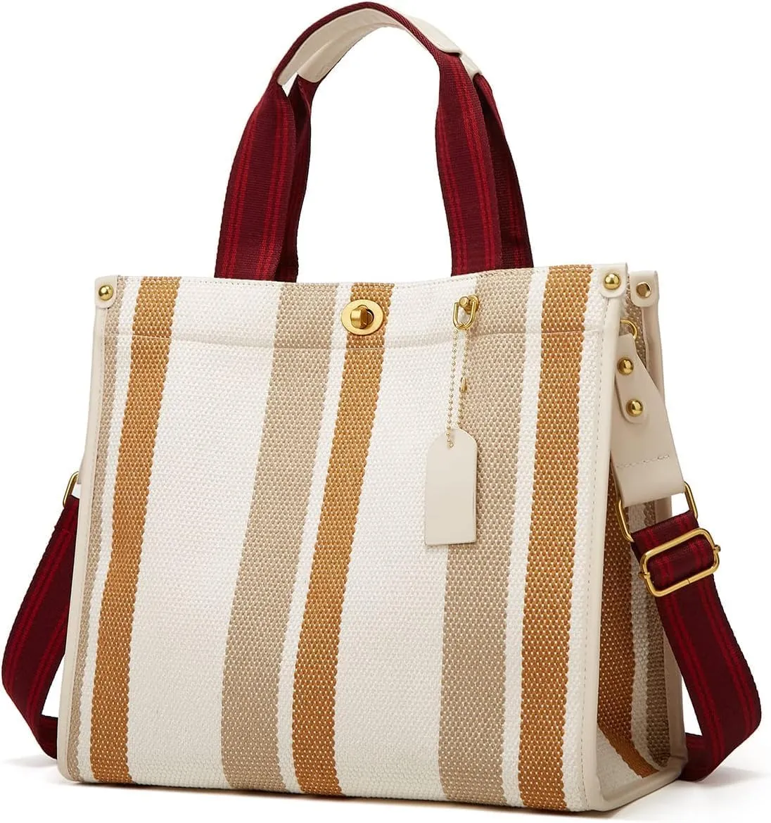 Women Tote Bag Canvas Hobo Bags Retro Shoulder Bag Chic Crossbody Bag Satchel Large Handbag Purse Vintage