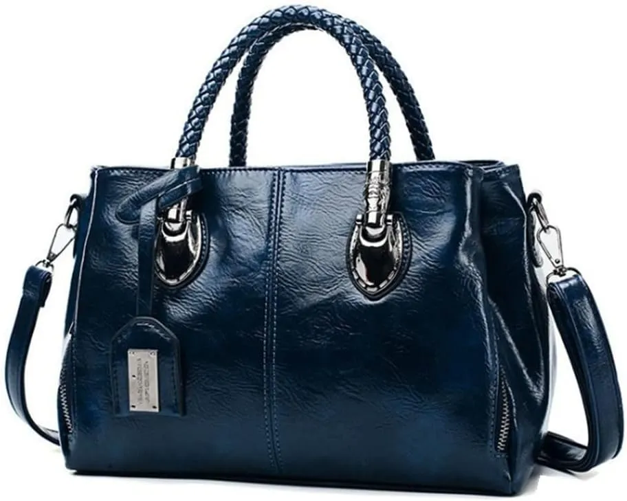 Women Vintage Top Handle Shoulder Handbag Classic Satchel Crossbody Bags