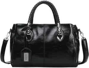Women Vintage Top Handle Shoulder Handbag Classic Satchel Crossbody Bags