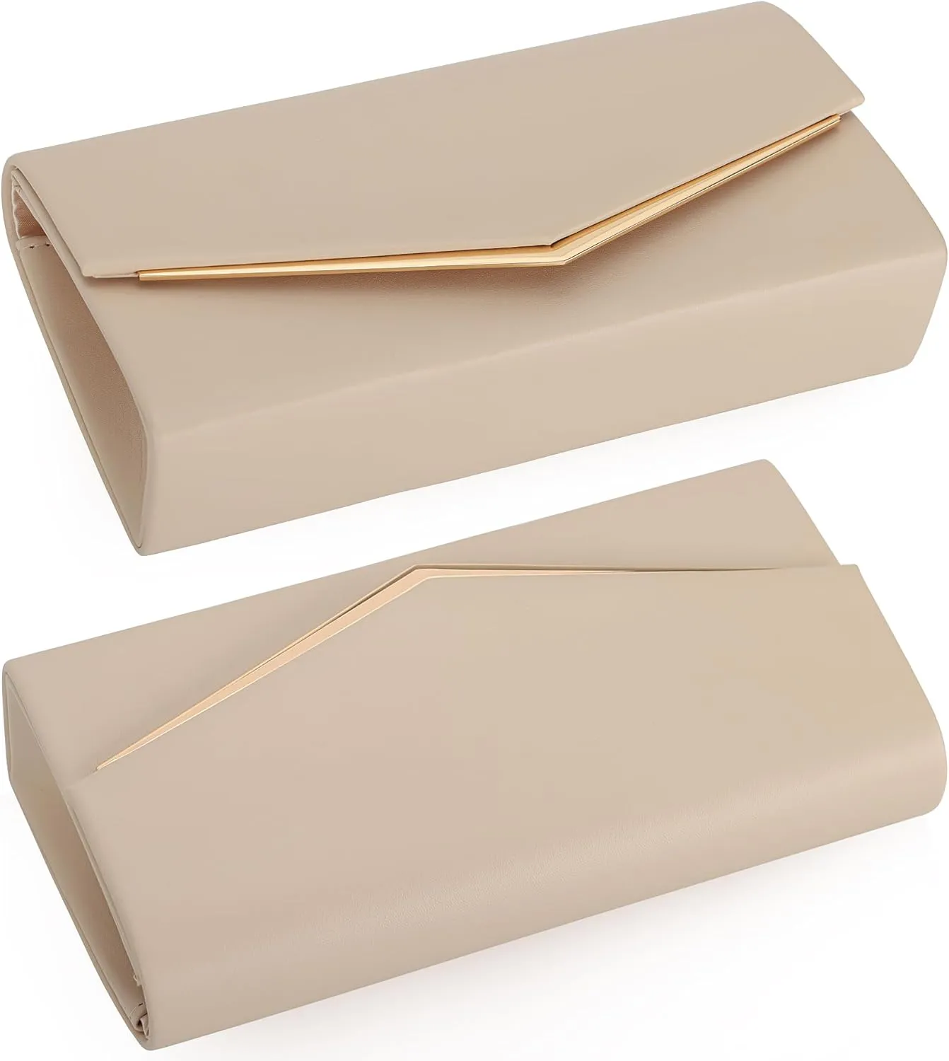 Womens Evening Handbag Vegan Leather Ladies Envelope Clutch Classic Elegant Purse Bags