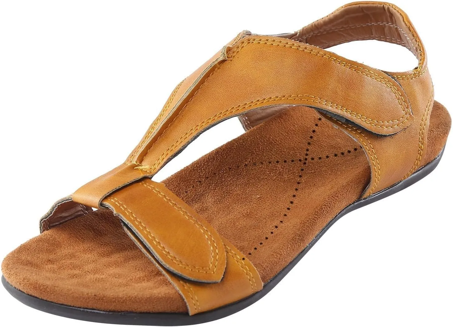 Women's Flat Sandals Arch Support Orthopedic Sandals for Women 2025 Comfortable Soft Cushion Sandal Fashion Summer Beach Vacation Comfort Shoes
