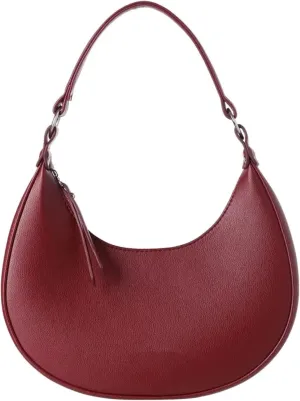 Womens Shoulder Shopping Handbags Crossbody Purses and Handbags Lightweight Pocketbook Temperament Clutch Purse(Red)