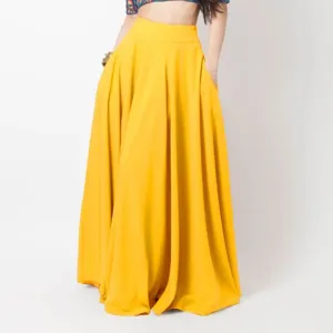 Women's Solid Color Stylish Summer Parties Vacations Long Maxi Skirt Women's Clothing Comfortable Fit