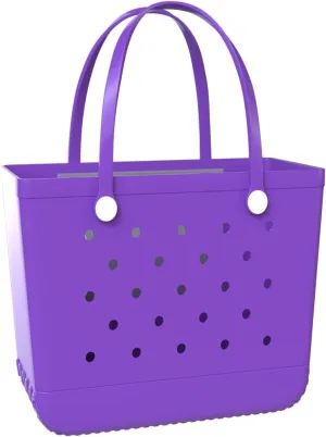 X-Large Beach Tote, Waterproof Zipper Inner Bag, Washable Durable Rubber Tote, Leisure and Storage Bag
