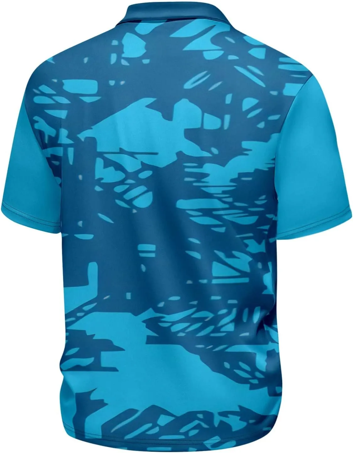 Ymosrh Men's Graphic Polo Shirts Short Sleeve Casual Business T Shirts Lightweight Golf Shirts, M-5XL